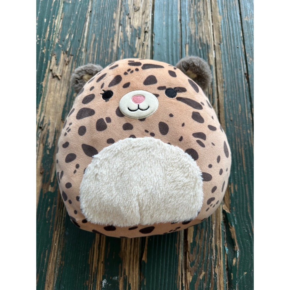 Squishmallows Lexie the Cheetah 8 Inch Tan Spotted Plush Stuffed Animal A3661